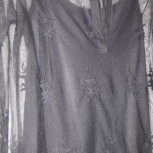 Sexy Black size S lace Blouse